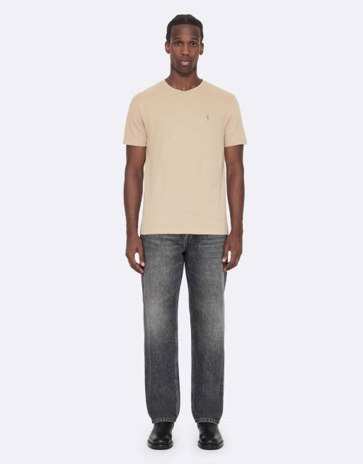 AllSaints - pack de 3 camisetas de cuello redondo Brace de manga corta en rosa/topo/caqui, 3 de 7