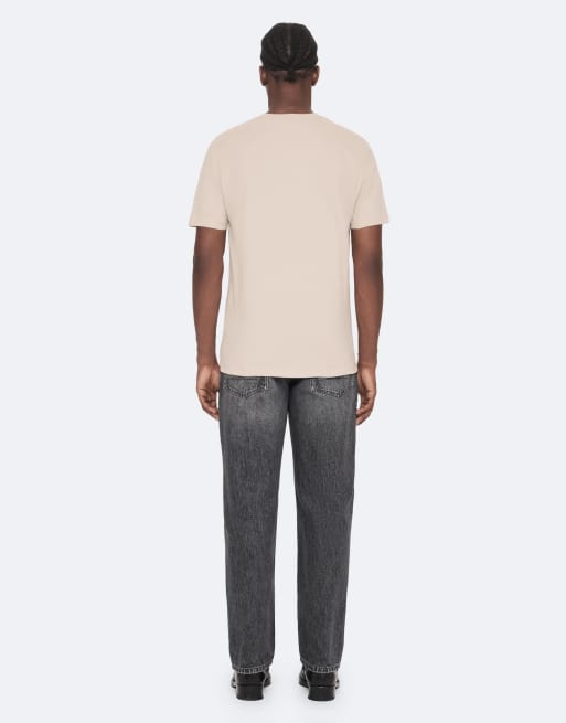AllSaints - pack de 3 camisetas de cuello redondo Brace de manga corta en rosa/topo/caqui, 6 de 7