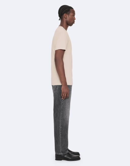 AllSaints - pack de 3 camisetas de cuello redondo Brace de manga corta en rosa/topo/caqui, 7 de 7
