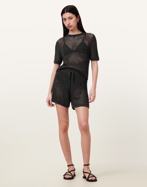 AllSaints - Paloma - Short - Gris anthracite - view 1