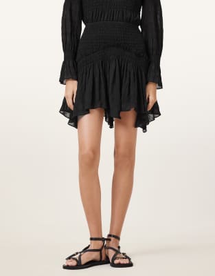 AllSaints - Pamela - Rock in Schwarz