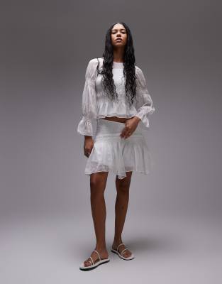 [AllSaints] AllSaints Pamela skirt in snow white 8 Snow white
