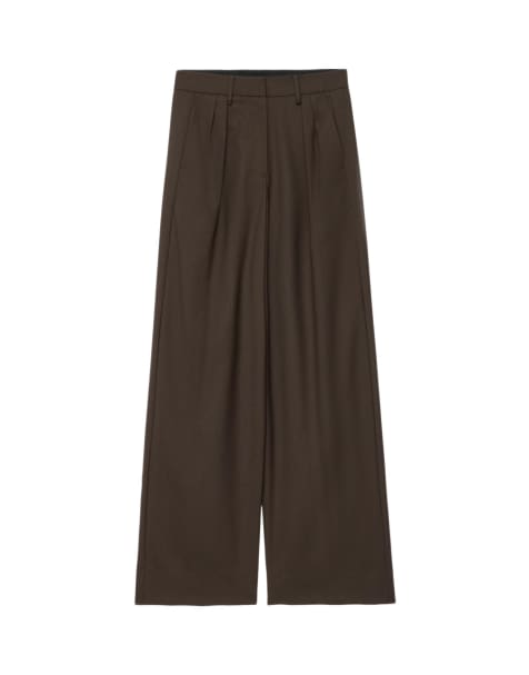 AllSaints - pantalón Laura marrón - view 1
