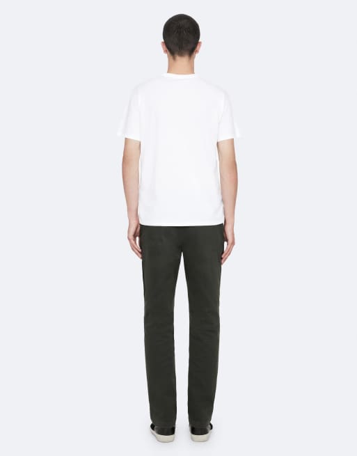 AllSaints - Pantalón recto Tower en verde botella, 4 de 6
