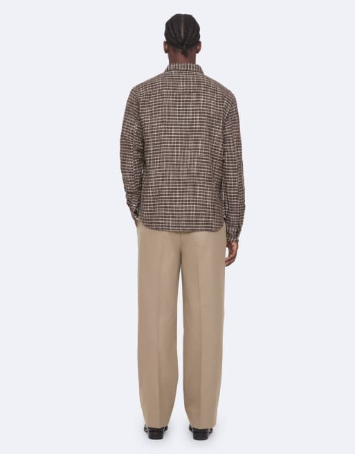 AllSaints pantalon Ware marron taupe, 4 de 7