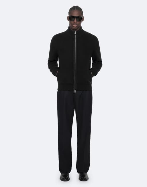 AllSaints Parker à fermeture zippée intégrale noir, 2 de 7