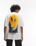 [AllSaints] AllSaints Party Wave t-shirt in chalk white 14 Chalk white