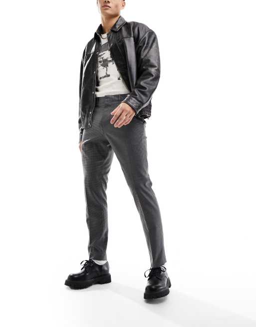 AllSaints Penfold tapered pants in grey