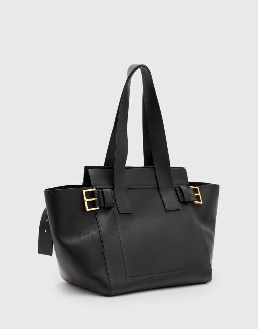 AllSaints Perez shoulder bag in black ASOS