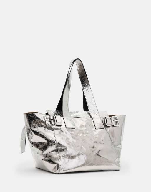 ALLSAINTS Perez Leather Shoulder Tote Bagレザーバッグ ALLSAINTS Perez Leather Shoulder Tote Bagレザーバッグ