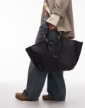 [AllSaints] AllSaints Phoenix tote in black One Size black