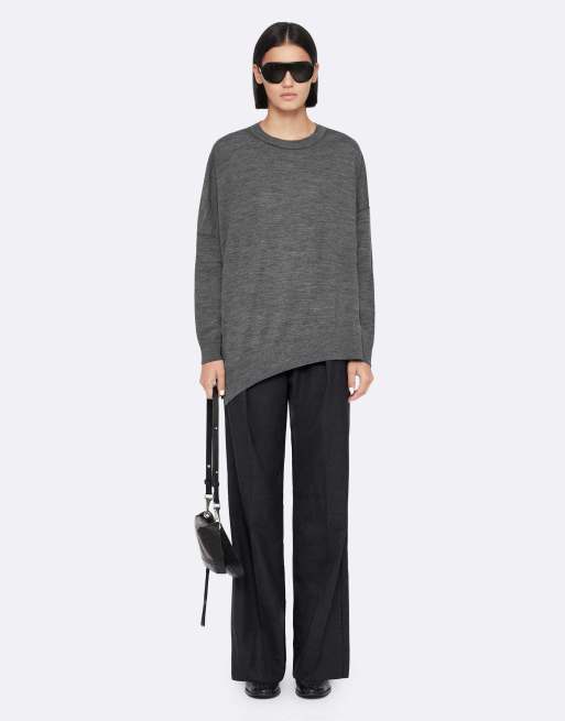 AllSaints pull Martel gris chiné, 2 de 7
