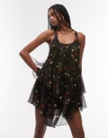 [AllSaints] AllSaints Rach dress in briar black 12 briar black
