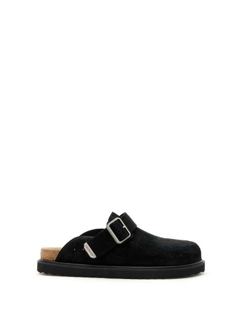 AllSaints – Randal – Mules in Schwarz - view 1