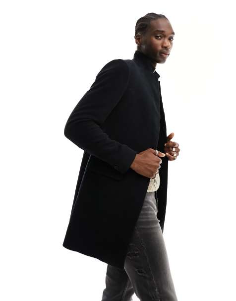 AllSaints - Ranger - Manteau long - Noir - view 1