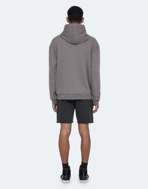 AllSaints Raphy hoodie met rits in fossielgrijs, 2 van 7