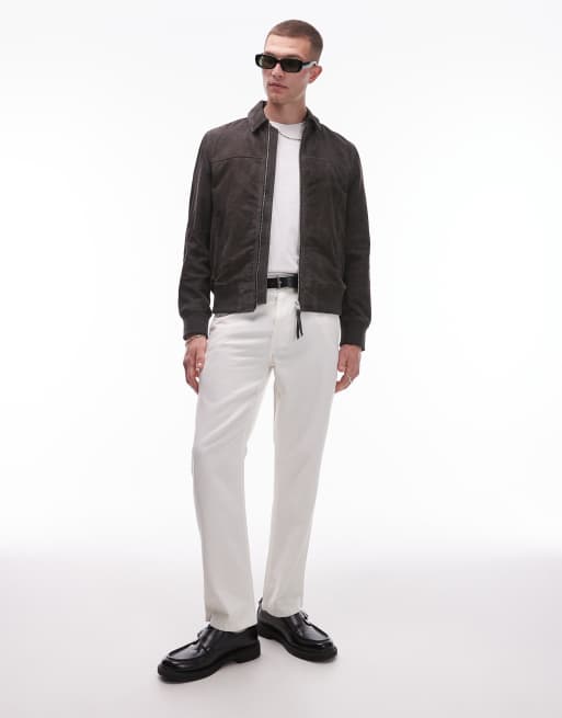 Allsaints rashford jacket in soot grey, 4 of 4