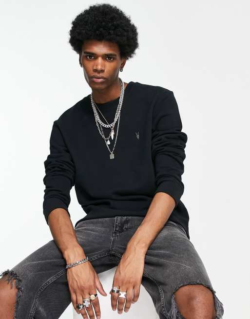 Allsaints raven crew clearance sweatshirt