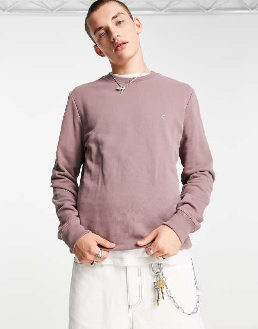 AllSaints – Raven – Sweatshirt in Malvenlila