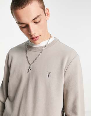 Allsaints raven 2024 crew sweatshirt