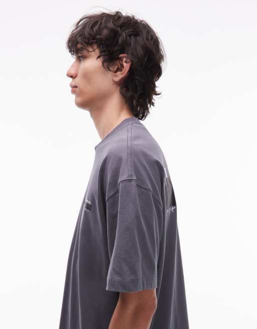 AllSaints - Redact - T-shirt - Bleu foncé, 4 de 5