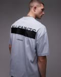 [AllSaints] AllSaints redact t-shirt in willow blue S Willow blue
