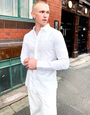 all saints redondo shirt white