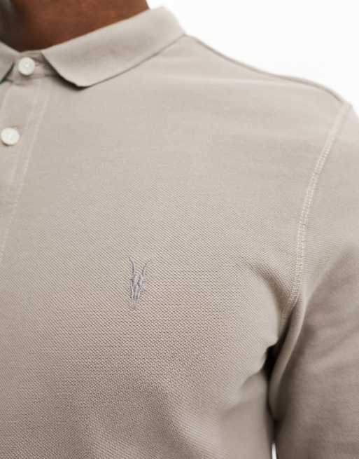 Reform Long Sleeve Polo Shirt STONE TAUPE