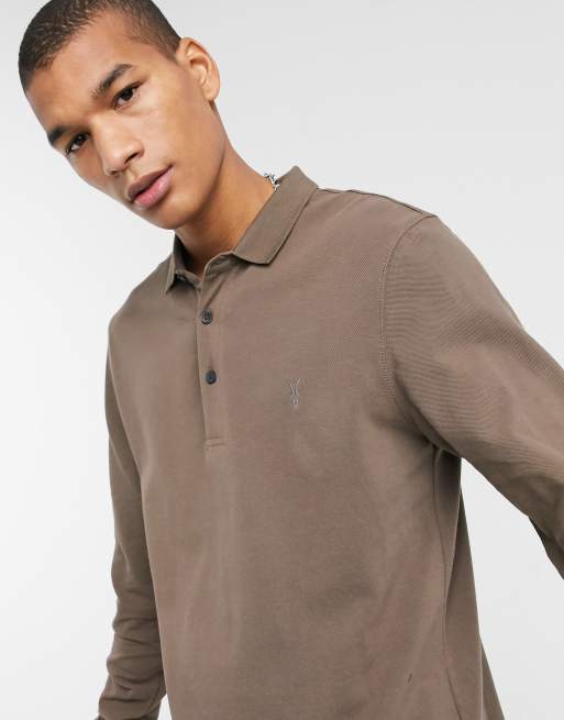 All saints reform long sleeve clearance polo