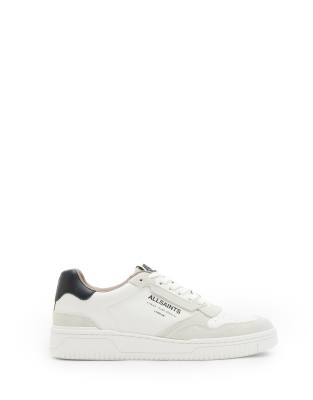 Allsaints Regan Leather Low Top Sneakers In Multi