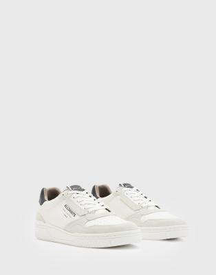  Regan leather low top trainers in white - MULTI