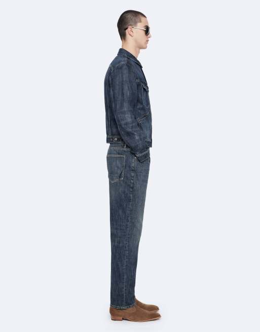 AllSaints Regular Trucker in Dunkelindigo, 6 von 6