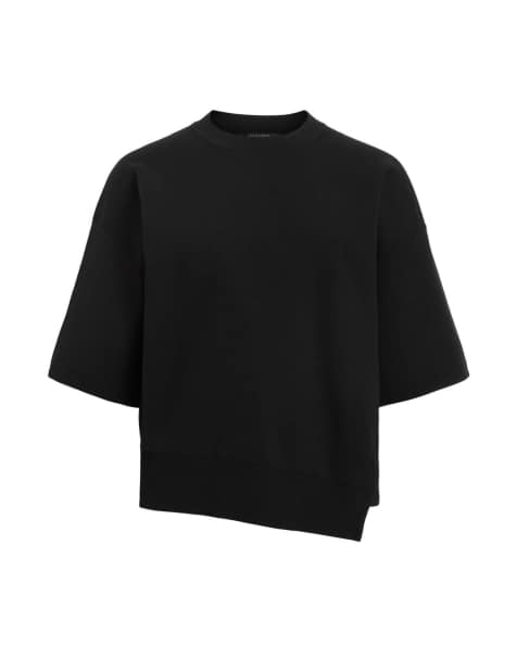 AllSaints - Remi - T-shirt en maille - Noir - view 1