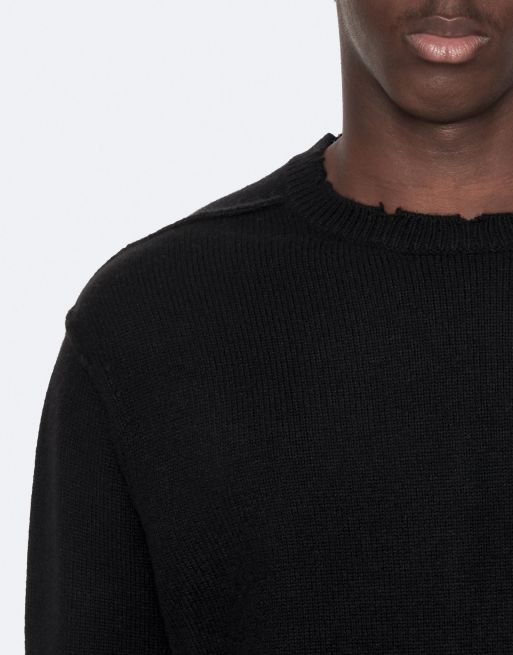 AllSaints Remus Sweatshirt in Schwarz, 5 von 6