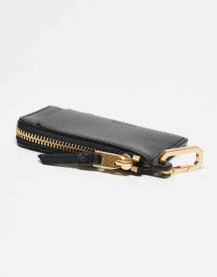 Allsaints Remy Wallet In Black