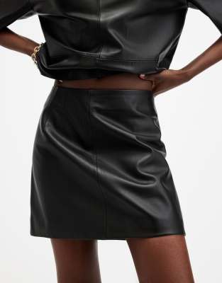 AllSaints - Renai - Rock in Schwarz