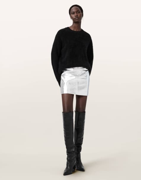 AllSaints – Renai – Rock in Silber - view 1