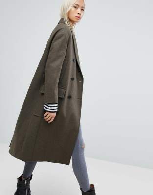 all saints long coat