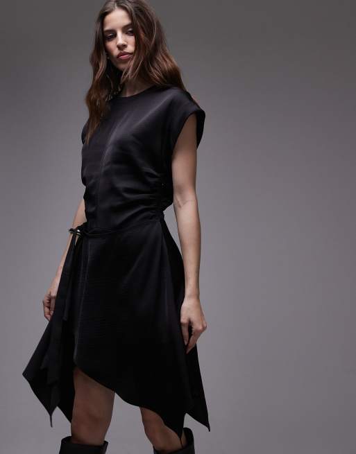 stella velour mini dress in black Rayna Boucle Mini Dress M main image 0