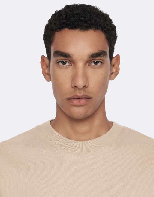 AllSaints River de cuello redondo en blanco topo, 4 de 6