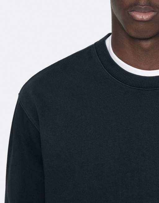 AllSaints River sweat à col rond bleu marine, 6 de 6