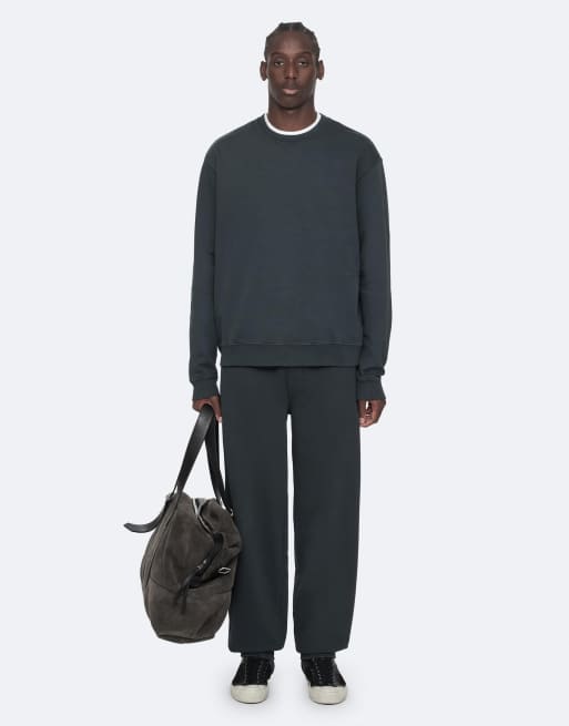 AllSaints River sweat noir délavé, 2 de 6