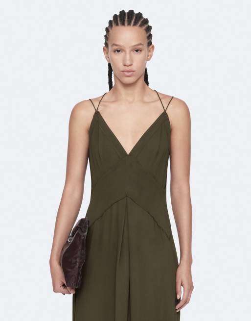 AllSaints robe Fawn en kaki délavé, 5 de 7