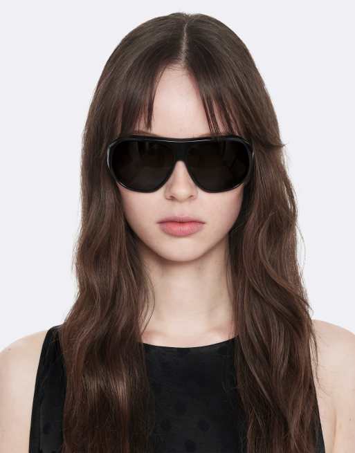 AllSaints robe Haven en jacquard à pois noir, 5 de 7
