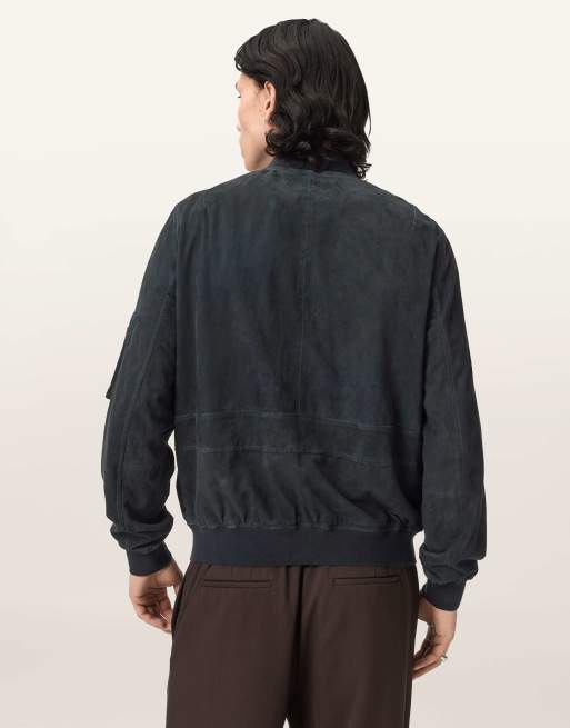AllSaints - Rokko - Bomberjack in marineblauw, 3 van 7