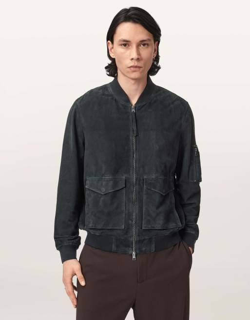 AllSaints - Rokko - Bomberjack in marineblauw, 4 van 7