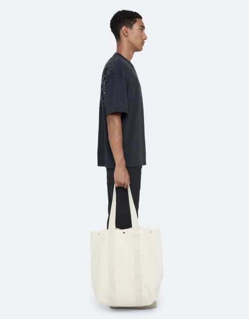 AllSaints Roller ss crew bleu marine, 3 de 7
