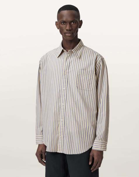 AllSaints - Roma - Chemise à manches longues - Jaune sorbet - view 1