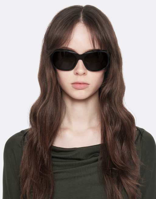 AllSaints Romi top in olijfgroen en zwart, 5 van 7