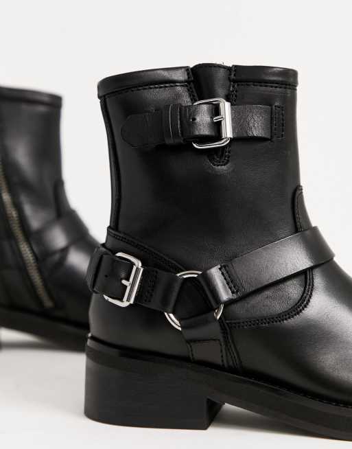 All saints classic store biker boot